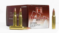 Hornady  .222 Rem  50 grain SP Match