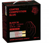 Geco Schrotpatrone Coated Competion black 26 Slug 12/67,5