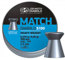 JSB Diabolo blue Match 4,49 mm, heavy weight