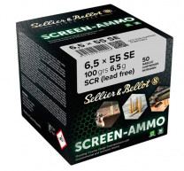 S&B  6,5x55 Screen-Ammo SCR Zink 6,5g/100grs.
