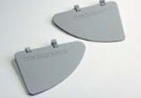 Seitenschutzblende grau (Paar)