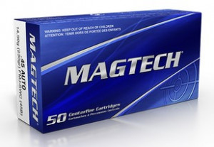 Magtech .45ACP FMJ SWC 230grs.