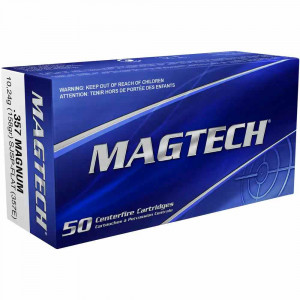 Magtech  .357 Magnum  SJSP-Flat 158gr