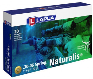Lapua Jagdpatrone .30-06 Naturalis 170gr 11g bleifrei