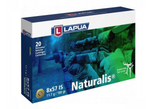 Lapua Jagdpatrone 8x57IS Naturalis 180gr 11,7g bleifrei
