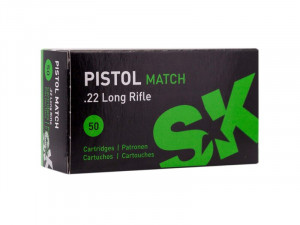 Schönebeck Pistol Match Randfeuerpatrone Kal. 22lr
