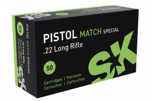 Schönebeck Pistol Match Spezial Randfeuerpatrone Kal. 22lr