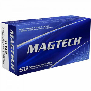 Magtech .32 S&W long Blei Wadcutter 6,4g/98grs.