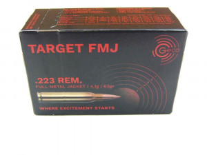 Geco Target FMJ .223 REM.  63gr /4,1g