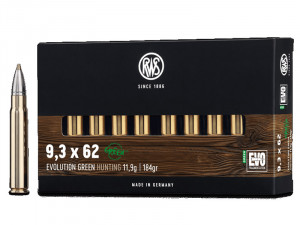 RWS 9,3x62 Evo Green Hunting 184gr