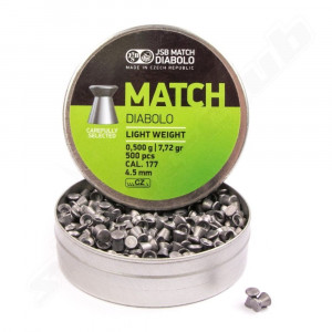 JSB Diabolo green Match 4,51 mm, light weight