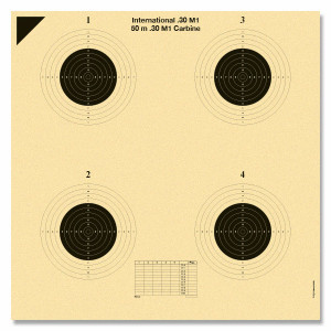 BDMP Scheibe Nr. 1 (reduziert) 50 m