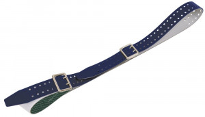 Schiessriemen CONTACT synth. Material blau
