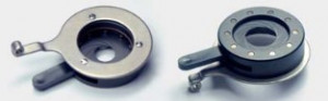 Irisblende schwenkbar für Gewehr und Pistole 31mm links