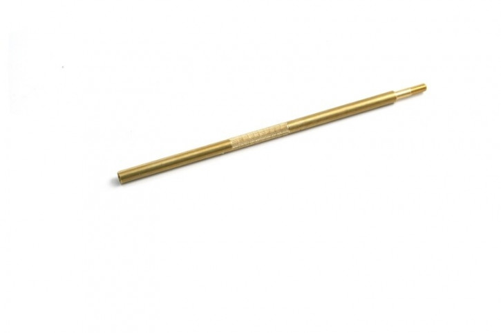 Reinigungsstab, mehrteilig, Messing mit Kunststoff