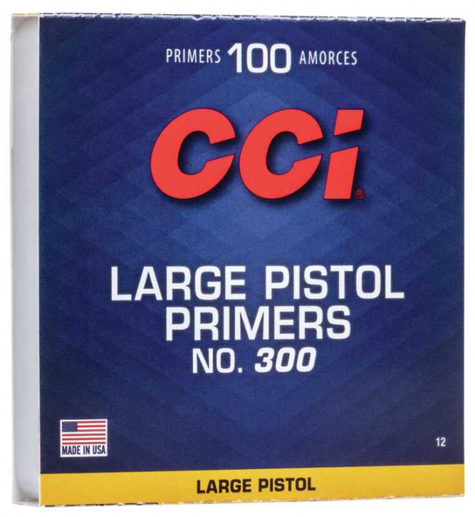 CCI Zündhütchen Standard 300 large Pistol