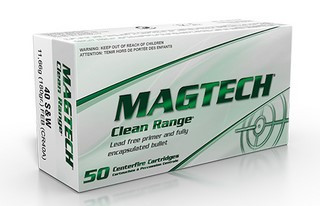 Magtech .40 S&W Clean Range FEB Flachkopf 11,7g/180grs.