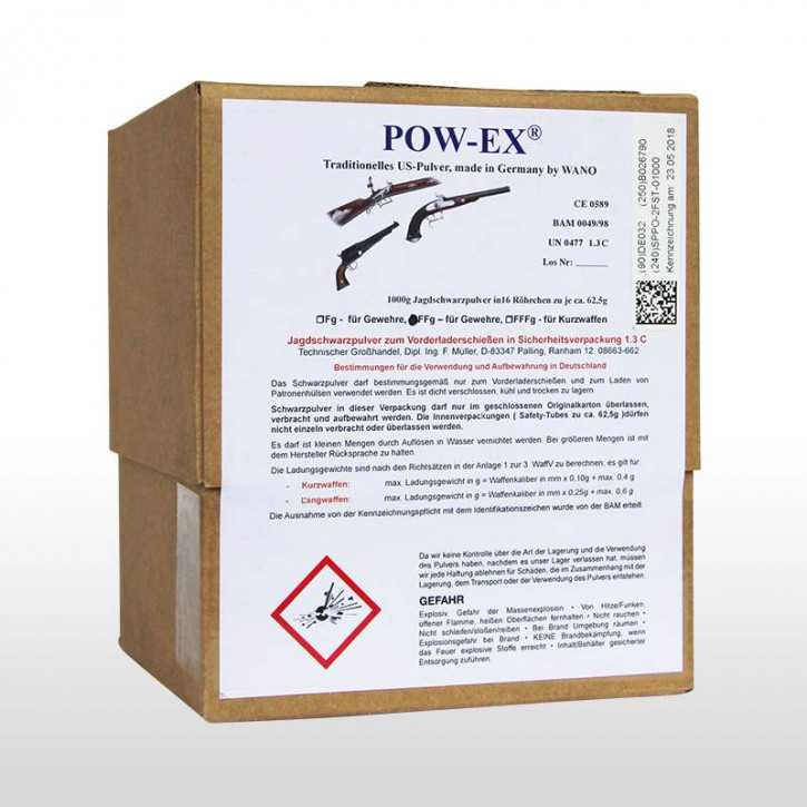 POW-EXSafety Tubes FFg (16 x 62,5 g)