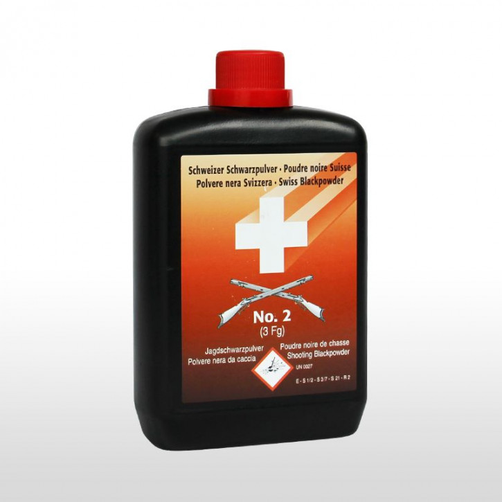 Schweizer Schwarzpulver Nr.2 Langwaffe