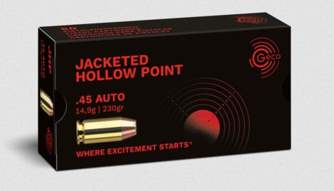 Geco .45 ACP HP 230gr. 14,9g