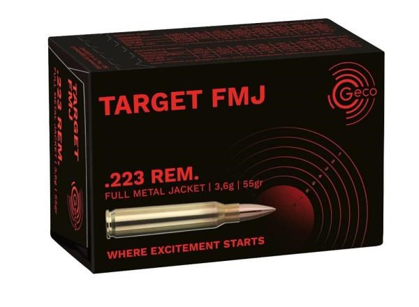 Geco Target HP  .223 REM.  52gr.   3,4g