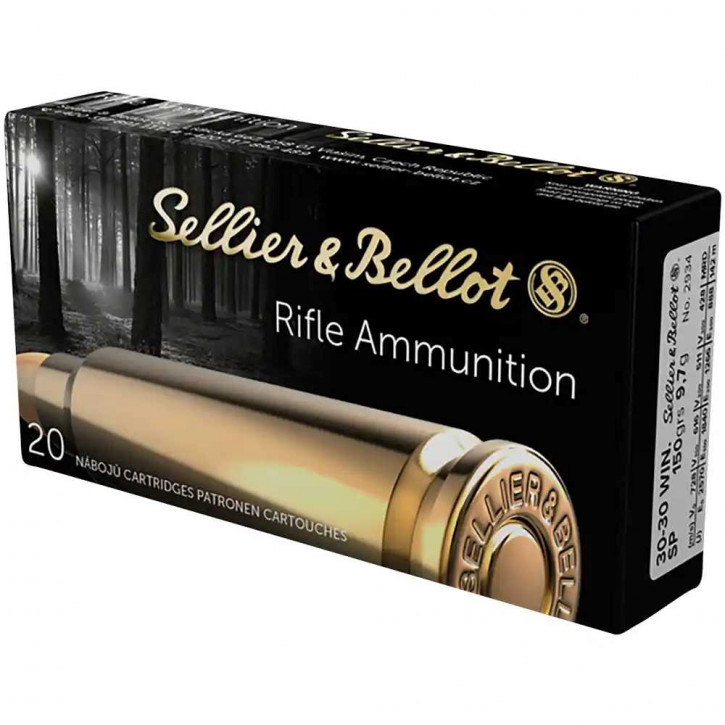 S&B .30-30 Win. Teilmantel-Fk 9,7g/150grs.