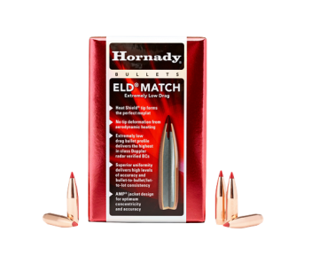 Hornady  ELD Match Bullets .22/.224 73grs