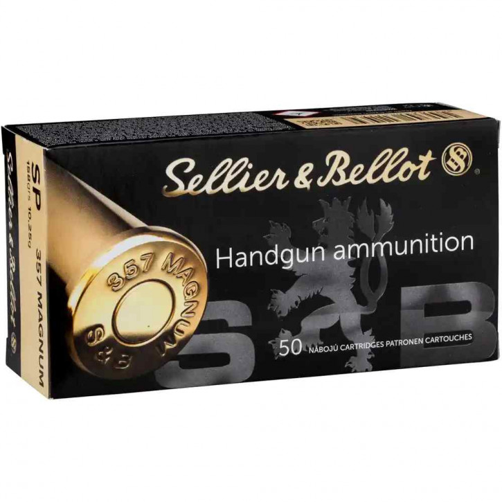 S&B .357 Mag. Teilmantel 10,2/158grs.