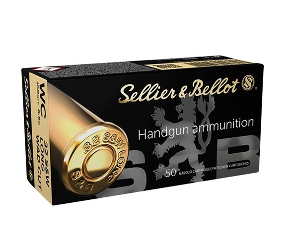 S&B .32 S&W long Wadcutter 6,5g/100grs