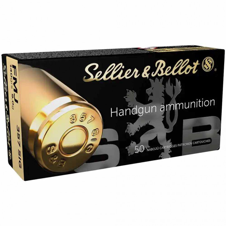 S&B .357 SIG Vollmantel 9,0g/140grs.