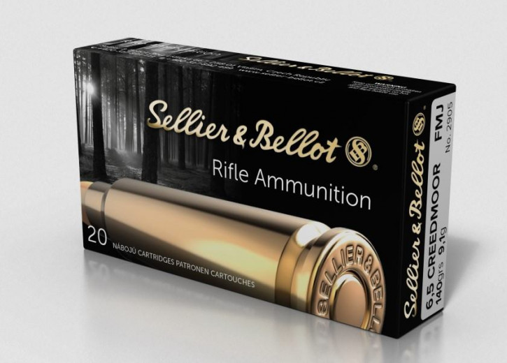 S&B   6,5 Creedmoor  FMJ  9,1g/140grs.