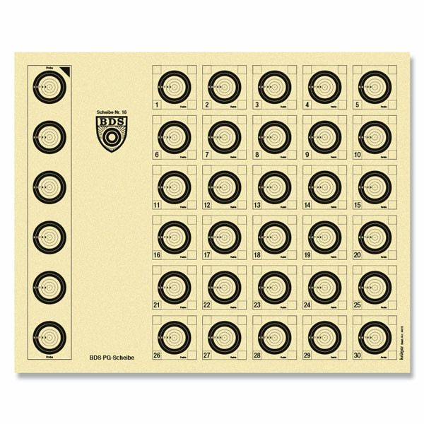 BDS PG Scheibe (Z 18)